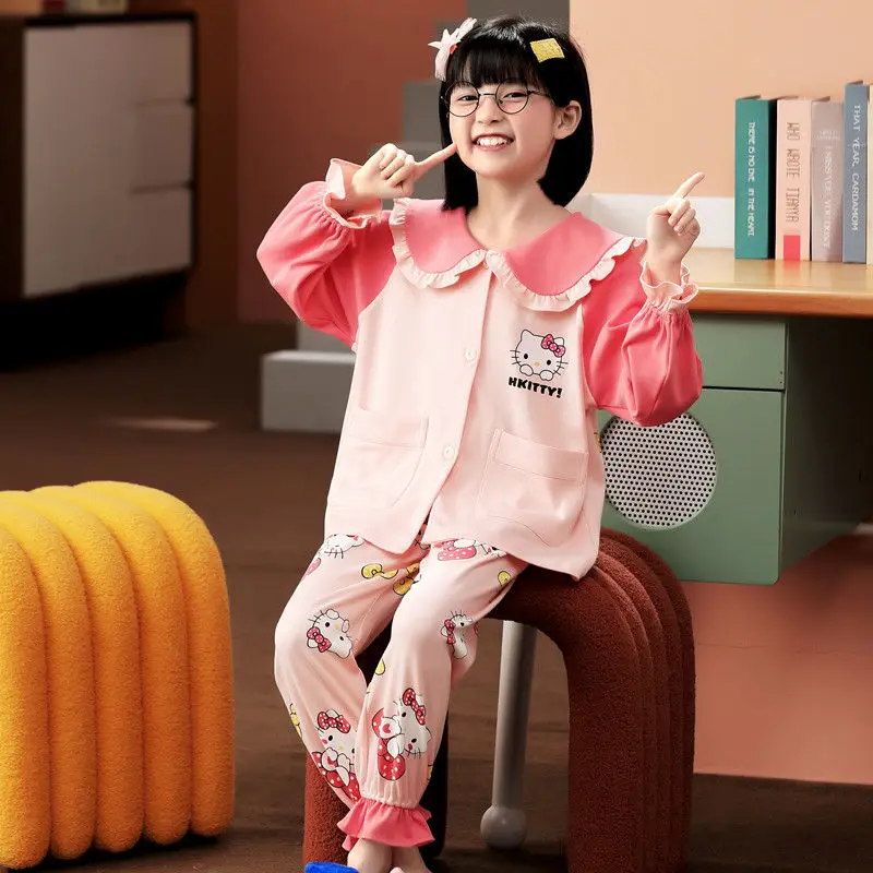 Anime Kuromi Melody Cinnamoroll Kawaii Kids Pyjamas