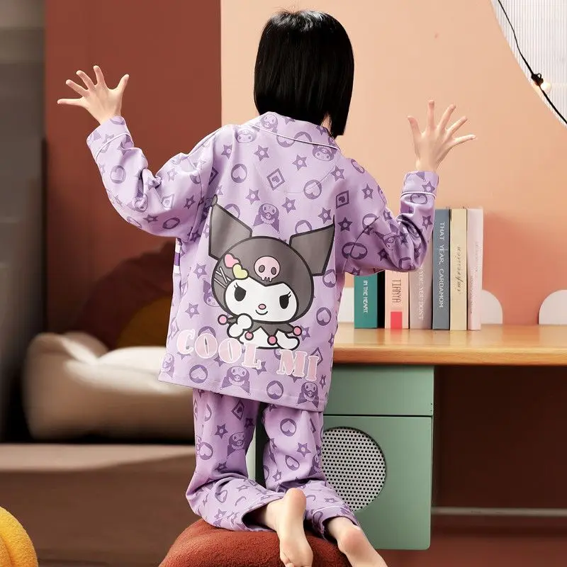 Anime Kuromi Melody Cinnamoroll Kawaii Kids Pyjamas