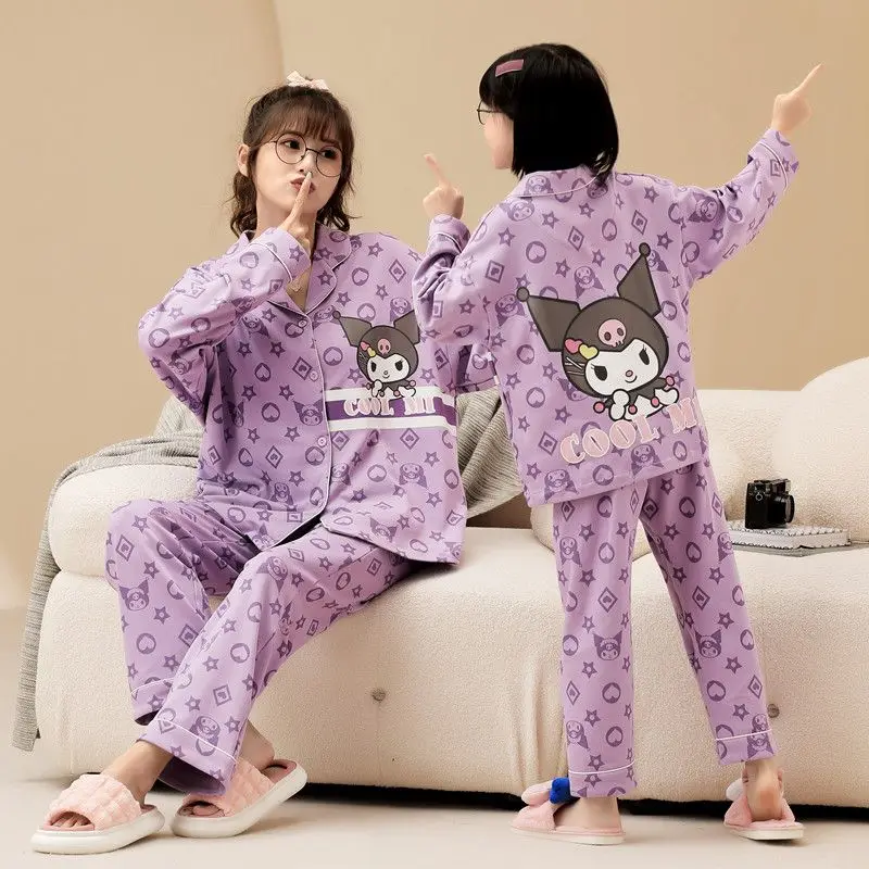 Anime Kuromi Melody Cinnamoroll Kawaii Kids Pyjamas