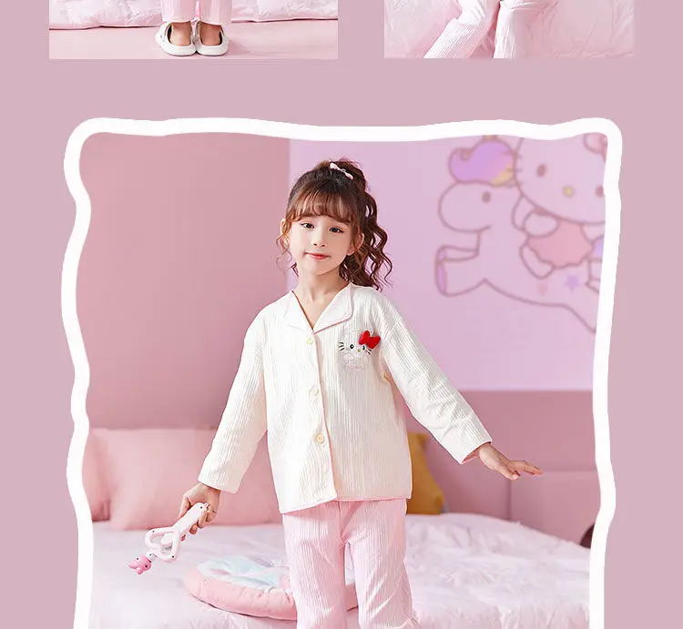 Anime Kuromi Melody Cinnamoroll Kawaii Kids Pyjamas