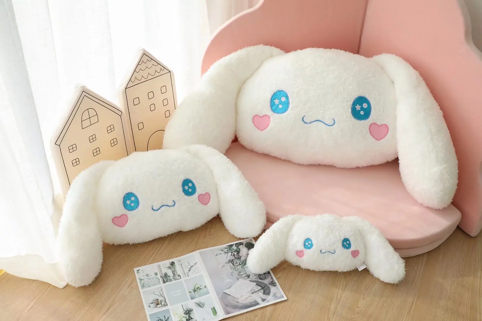 Cinnamoroll Plush Soft Stuffed Plush Nap Kawaii Pillow Cinnamoroll Plush Soft Stuffed Plush Nap Kawaii Pillow