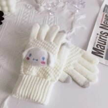 My Melody Cinnamoroll Kuromi Kawaii Plush Touchscreen Gloves My Melody Cinnamoroll Kuromi Kawaii Plush Touchscreen Gloves