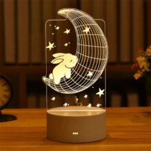 Led Night Light 3D Kawaii Toy Led Night Light 3D Kawaii Toy