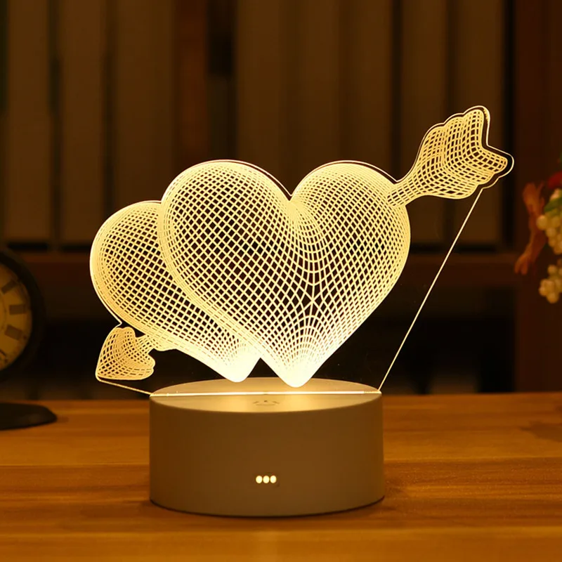 Led Night Light 3D Kawaii Toy