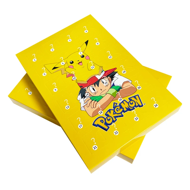 Pokemon Christmas 24 PCS Kawaii Advent Calendar Box With Toy Pokemon Christmas 24 PCS Kawaii Advent Calendar Box With Toy