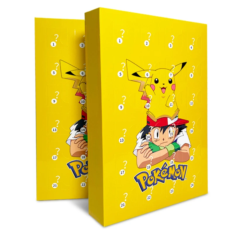 Pokemon Christmas 24 PCS Kawaii Advent Calendar Box With Toy Pokemon Christmas 24 PCS Kawaii Advent Calendar Box With Toy