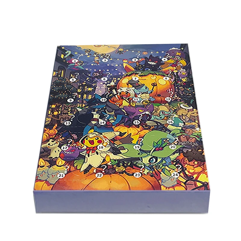 Pokemon Christmas 24 PCS Kawaii Advent Calendar Box With Toy Pokemon Christmas 24 PCS Kawaii Advent Calendar Box With Toy
