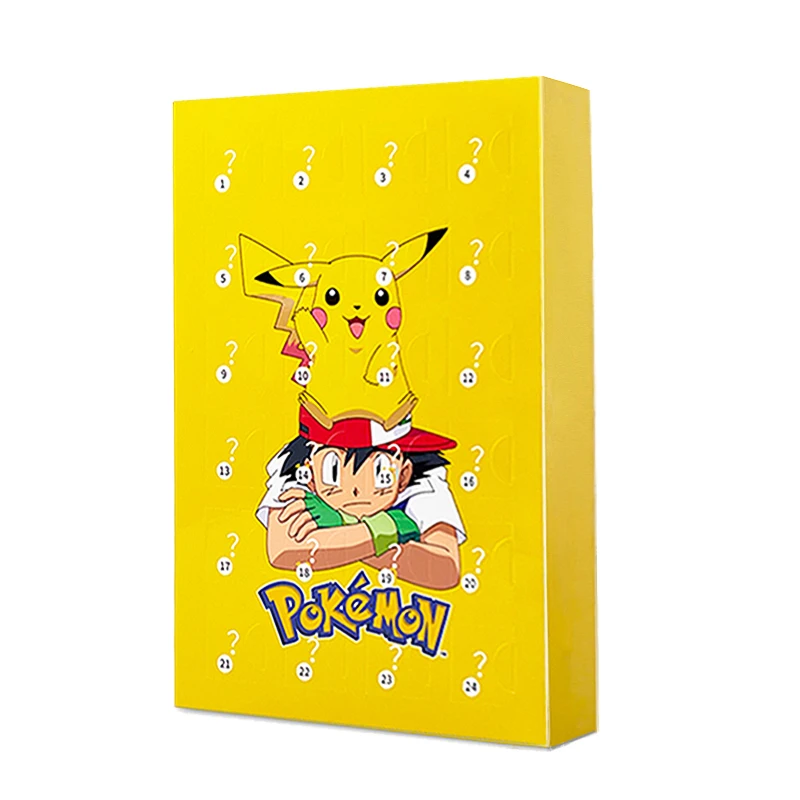 Pokemon Christmas Advent Calendar with Mini Action Figures Random 24PCS Pokemon Christmas Advent Calendar with Mini Action Figures Random 24PCS