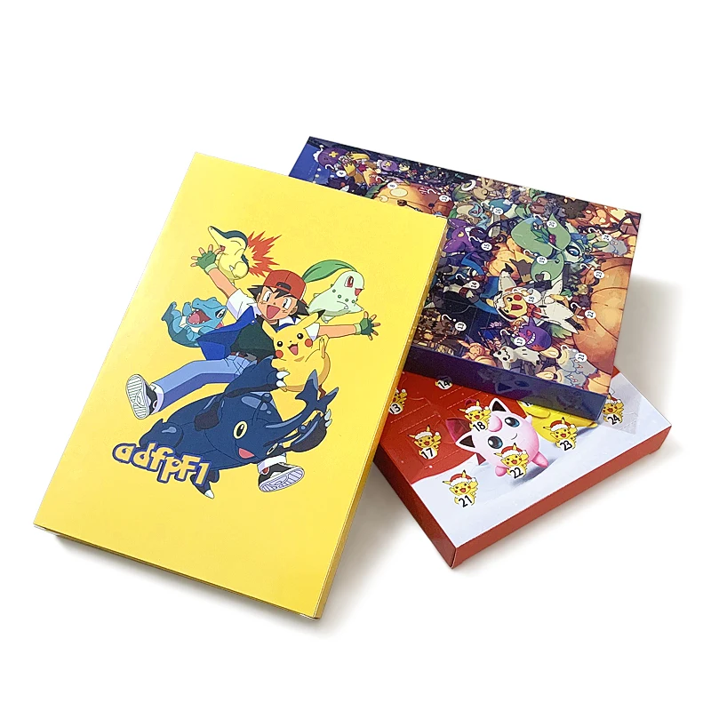 Pokemon Christmas Advent Calendar with Mini Action Figures Random 24PCS Pokemon Christmas Advent Calendar with Mini Action Figures Random 24PCS