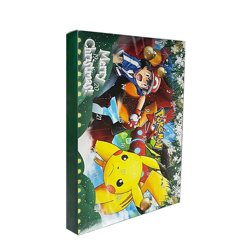 Pokemon Christmas Advent Calendar with Mini Action Figures Random 24PCS Pokemon Christmas Advent Calendar with Mini Action Figures Random 24PCS
