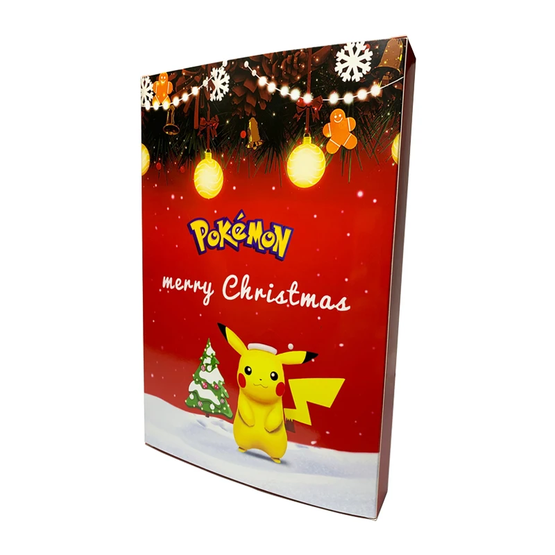 Pokemon Christmas Advent Calendar with Mini Action Figures Random 24PCS Pokemon Christmas Advent Calendar with Mini Action Figures Random 24PCS