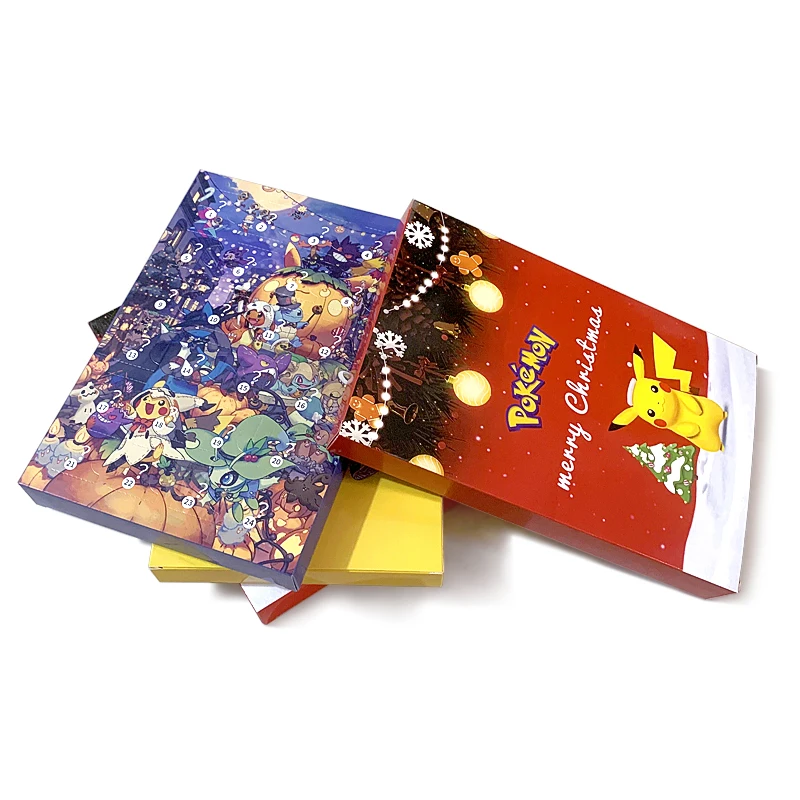 Pokemon Christmas Advent Calendar with Mini Action Figures Random 24PCS Pokemon Christmas Advent Calendar with Mini Action Figures Random 24PCS