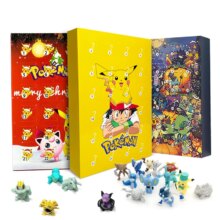 Pokemon Christmas Advent Calendar with Mini Action Figures Random 24PCS Pokemon Christmas Advent Calendar with Mini Action Figures Random 24PCS
