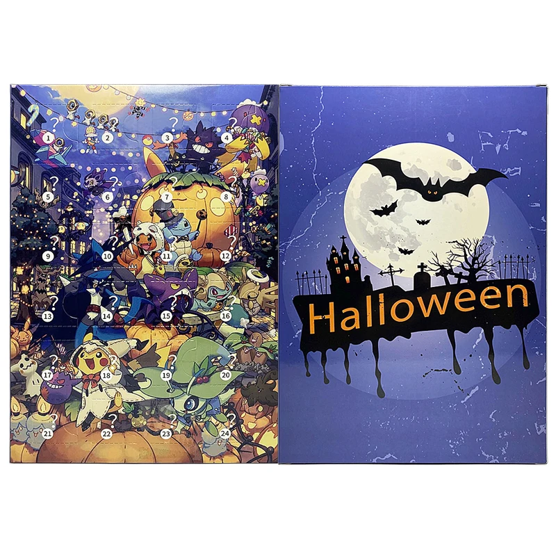 Pokemon Christmas Advent Calendar with Mini Action Figures Random 24PCS Pokemon Christmas Advent Calendar with Mini Action Figures Random 24PCS