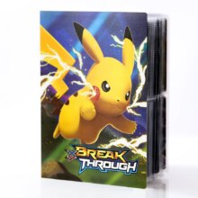 Pokemon Pikachu Charizard Letters Book Binder Kawaii Game Playing Card Pokemon Pikachu Charizard Letters Book Binder Kawaii Game Playing Card