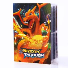 Pokemon Pikachu Charizard Letters Book Binder Kawaii Game Playing Card Pokemon Pikachu Charizard Letters Book Binder Kawaii Game Playing Card