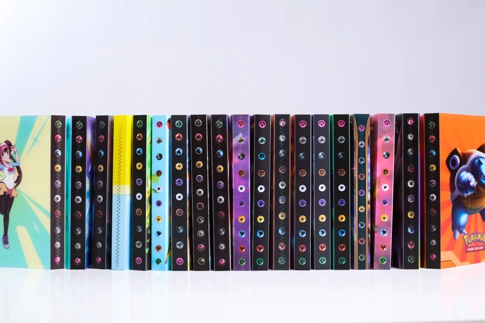 Pokemon Album Cards Book Map Kawaii Letter Holder Binder