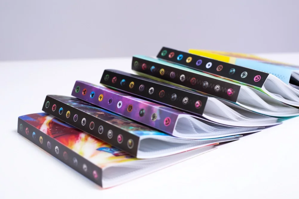 Pokemon Photo Album Notebook Kawaii Playing Cards Map Display Binder