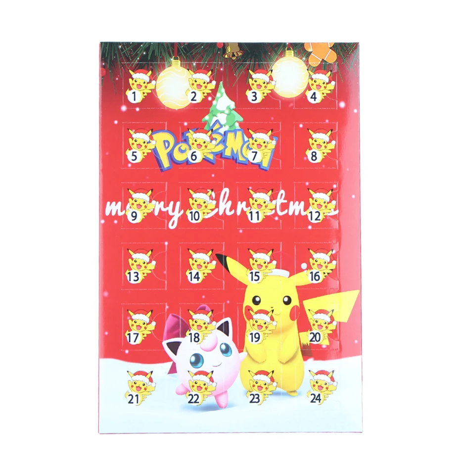 Pokemon Pikachu Kawaii Advent Calendar Box Pokemon Pikachu Kawaii Advent Calendar Box