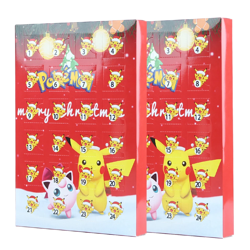 Pokemon Pikachu Kawaii Advent Calendar Box Pokemon Pikachu Kawaii Advent Calendar Box