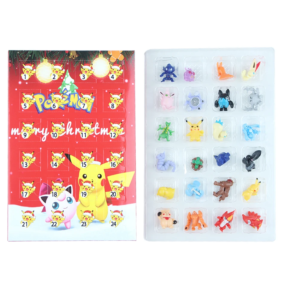Pokemon Pikachu Kawaii Advent Calendar Box Pokemon Pikachu Kawaii Advent Calendar Box