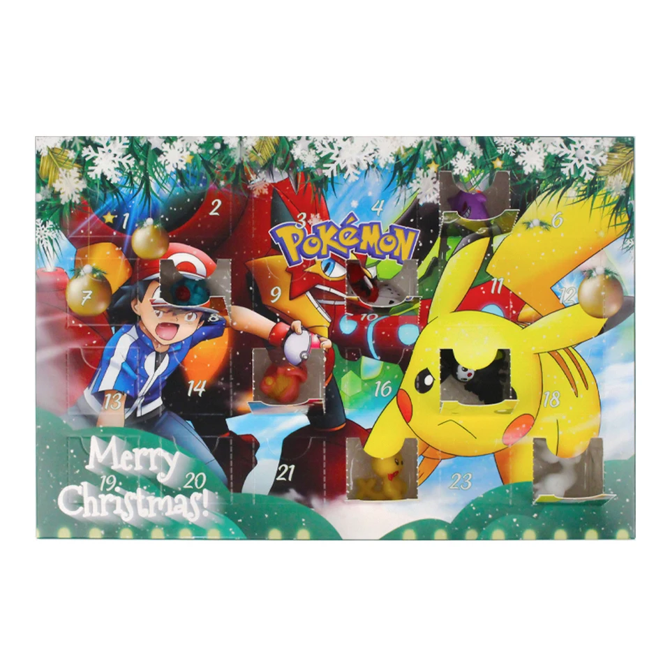 Pokemon Pikachu Kawaii Advent Calendar Box Pokemon Pikachu Kawaii Advent Calendar Box