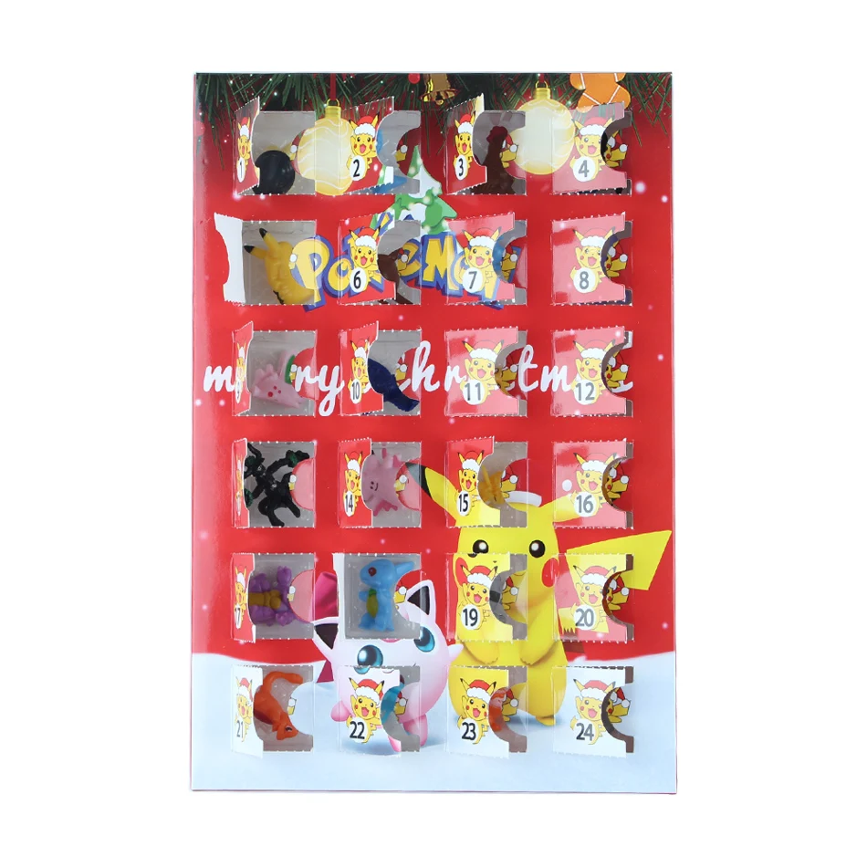 Pokemon Pikachu Kawaii Advent Calendar Box Pokemon Pikachu Kawaii Advent Calendar Box