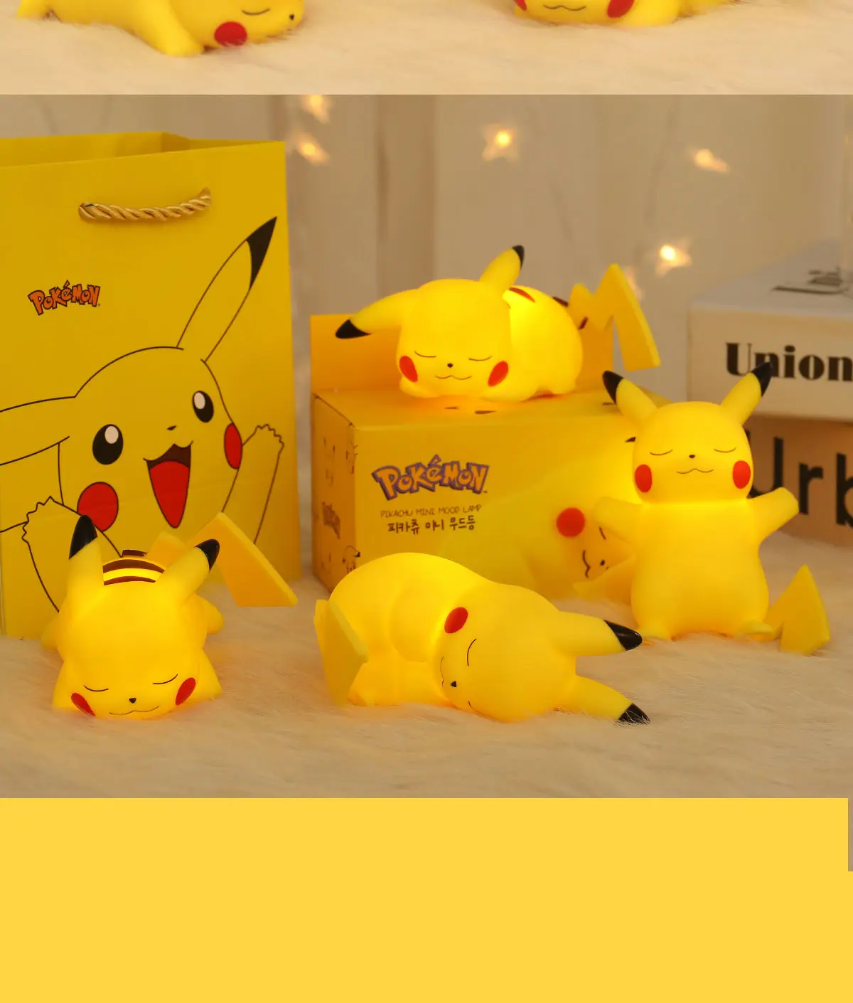 Pokemon Pikachu Kawaii Night Soft Light