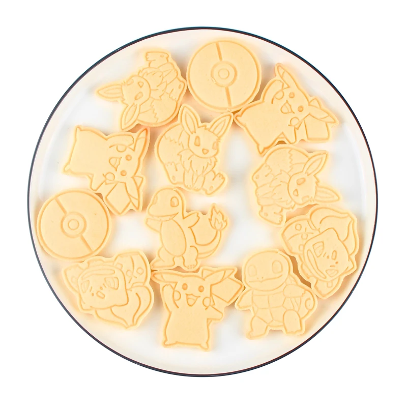 Pokemon Pikachu Cookie Mould Kawaii Home Baking Accessories
