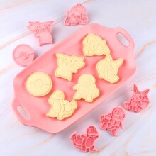 Pokemon Pikachu Cookie Mould Kawaii Home Baking Accessories Pokemon Pikachu Cookie Mould Kawaii Home Baking Accessories