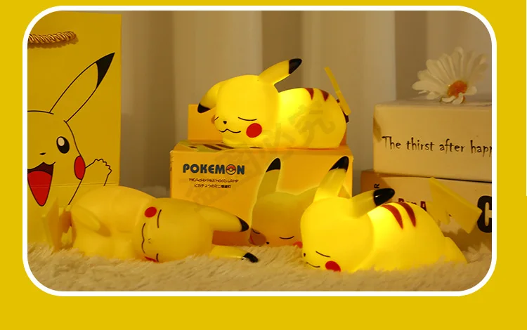 Pokemon Pikachu Figure Night Light Kawaii Toy