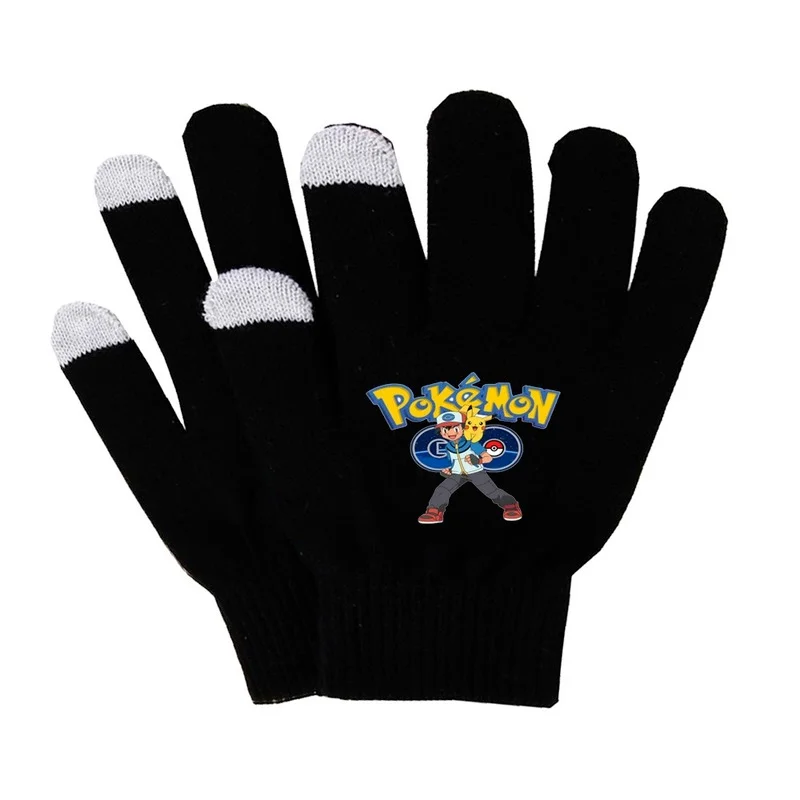 Pokemon Pikachu Knitted Gloves Christmas Gift Pokemon Pikachu Knitted Gloves Christmas Gift