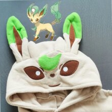 Leafeon Pokemon Onesie Kigurumi Cosplay Costume Pajama For Adults Leafeon Pokemon Onesie Kigurumi Cosplay Costume Pajama For Adults