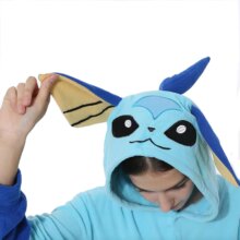 Vaporeon Pokemon Onesie Kigurumi Cosplay Costume Pajama For Adults Vaporeon Pokemon Onesie Kigurumi Cosplay Costume Pajama For Adults