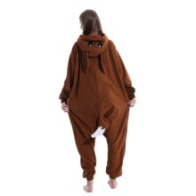 Eevee Pokemon Onesie Kigurumi Cosplay Costume Pajama For Adults Eevee Pokemon Onesie Kigurumi Cosplay Costume Pajama For Adults