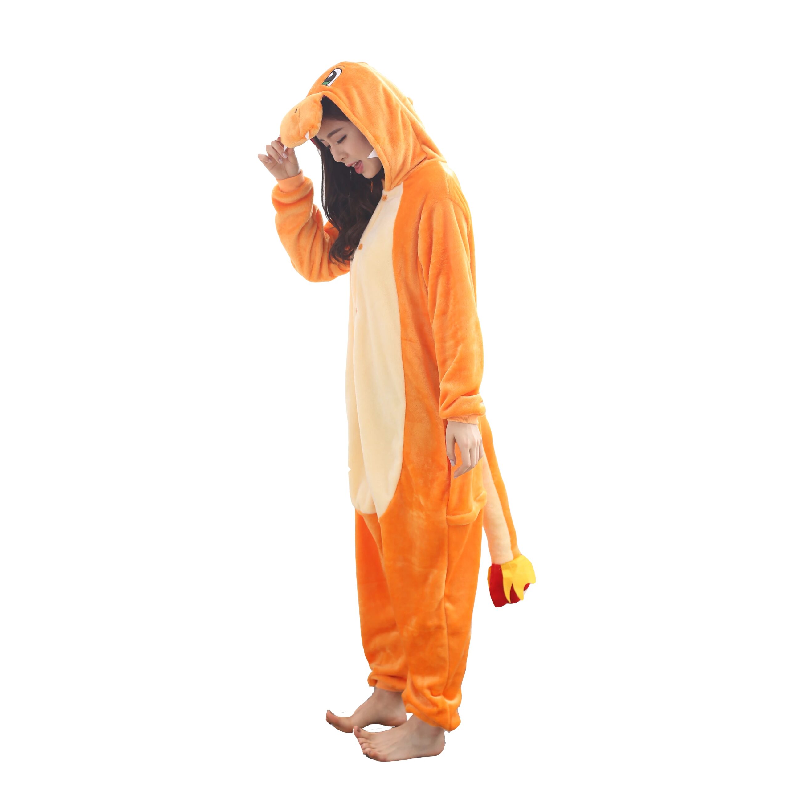 Charmander Charizard Pokemon Onesie Kigurumi Cosplay Costume For Adults