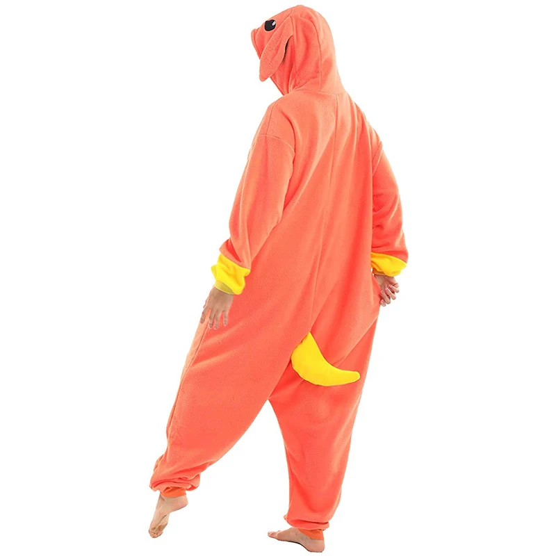 Flareon Pokemon Onesie Kigurumi Cosplay Costume For Adults
