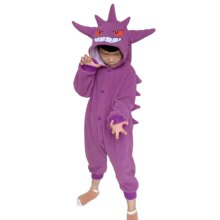 Gengar Onesie Kigurumi For Kids Pokemon Cosplay Costume Pajama Gengar Onesie Kigurumi For Kids Pokemon Cosplay Costume Pajama