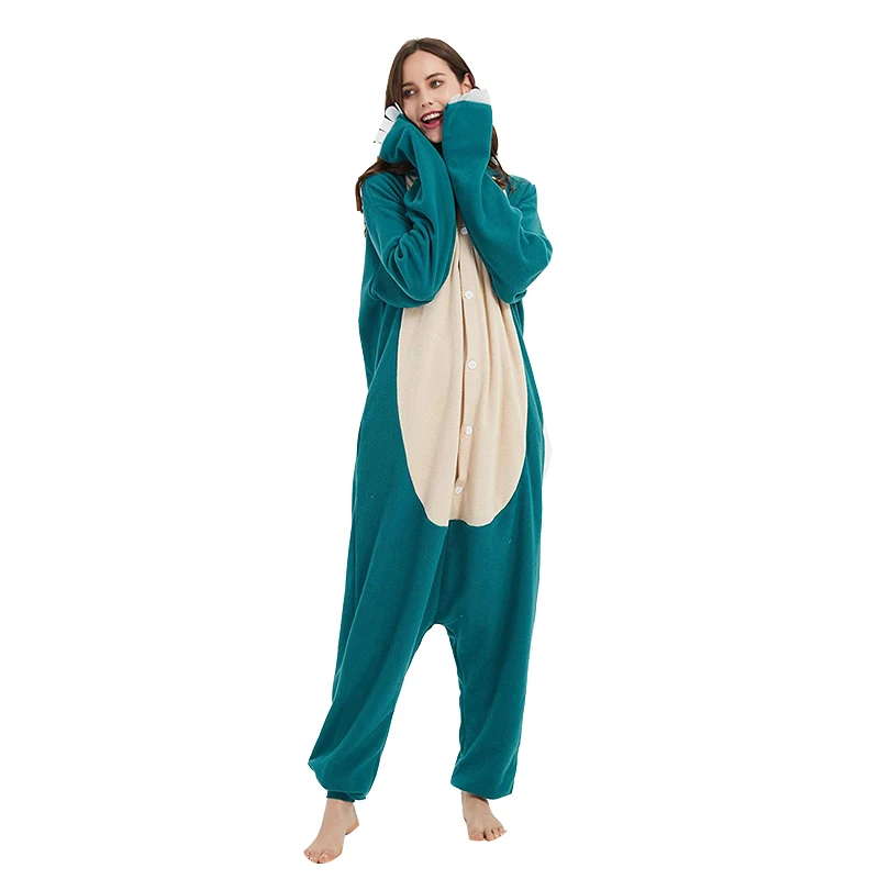 Snorlax Pokemon Onesie Kigurumi Pajama For Adults