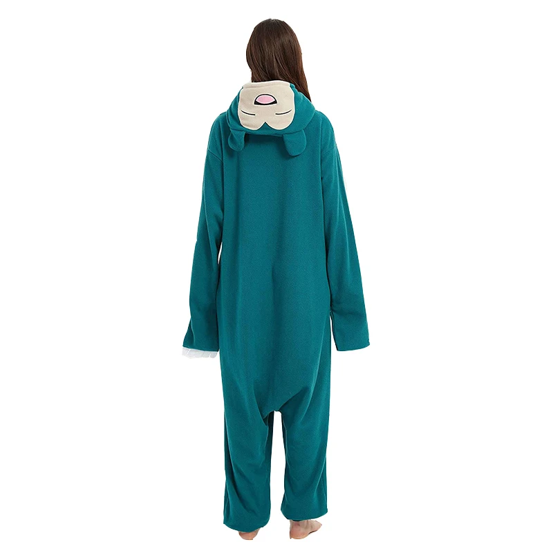 Snorlax Pokemon Onesie Kigurumi Pajama For Adults