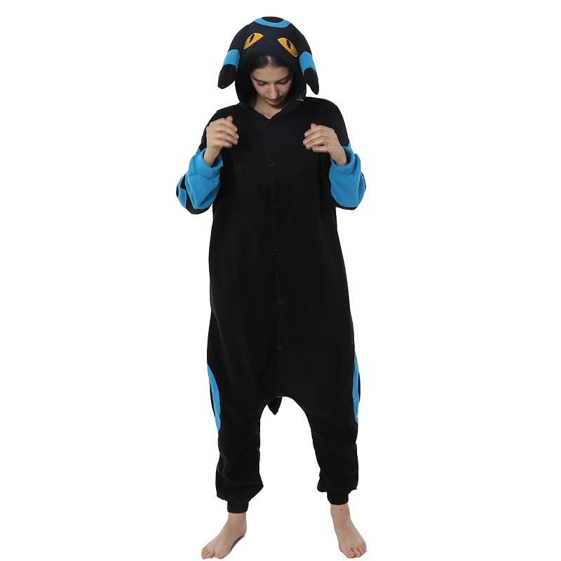 Umbreon Adult Onesie Pokemon Kigurumi Pajama Cosplay Costume Umbreon Adult Onesie Pokemon Kigurumi Pajama Cosplay Costume