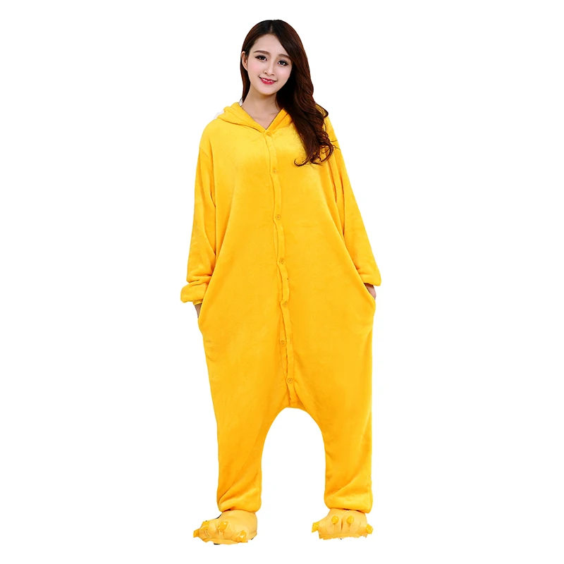 Soft Pokemon Pikachu Onesie Kigurumi Winter Christmas Pajama