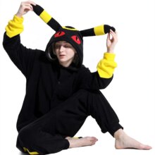 One-Piece Umbreon Adult Kigurumi Onesie Pokemon Cosplay Costume Pajama One-Piece Umbreon Adult Kigurumi Onesie Pokemon Cosplay Costume Pajama