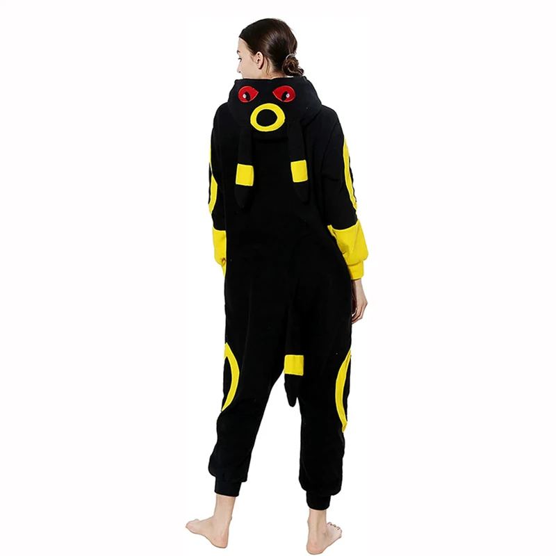 One-Piece Umbreon Adult Kigurumi Onesie Pokemon Cosplay Costume Pajama One-Piece Umbreon Adult Kigurumi Onesie Pokemon Cosplay Costume Pajama