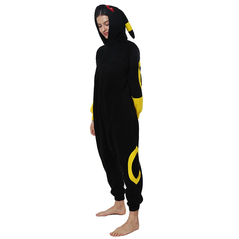 One-Piece Umbreon Adult Kigurumi Onesie Pokemon Cosplay Costume Pajama One-Piece Umbreon Adult Kigurumi Onesie Pokemon Cosplay Costume Pajama