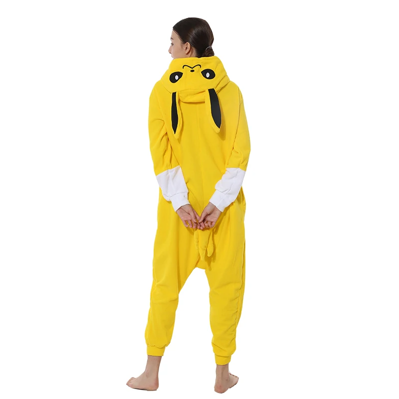 Jolteon One-Piece Pokemon Onesie Kigurumi Pajama For Adults