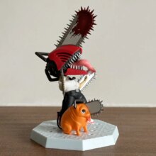 Anime Chainsaw Man Denji Pochita Kawaii Statue Toy Anime Chainsaw Man Denji Pochita Kawaii Statue Toy