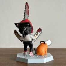 Anime Chainsaw Man Denji Pochita Kawaii Statue Toy Anime Chainsaw Man Denji Pochita Kawaii Statue Toy