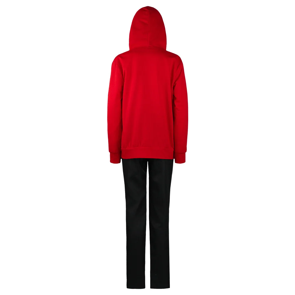 Anime Chainsaw Man Power Cosplay Full Set Red Jacket Shirt Headwear Kawaii Cosplay Wig