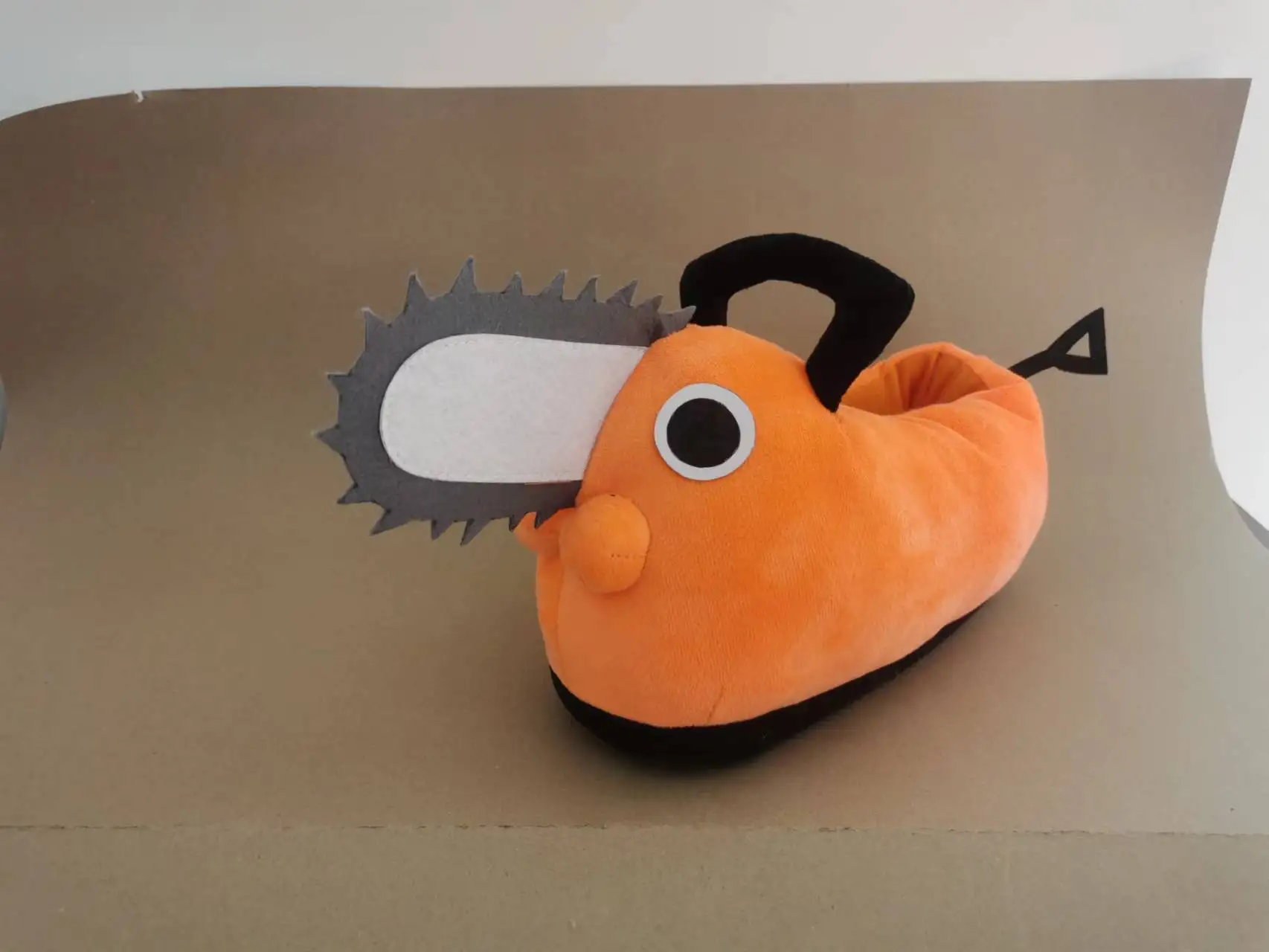 Anime Chainsaw Man Pochita Kawaii Plush Slipper